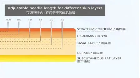 얼굴을 위한 직업적인 제조자 도매 540 Derma 롤러 화장용 Needling 계기